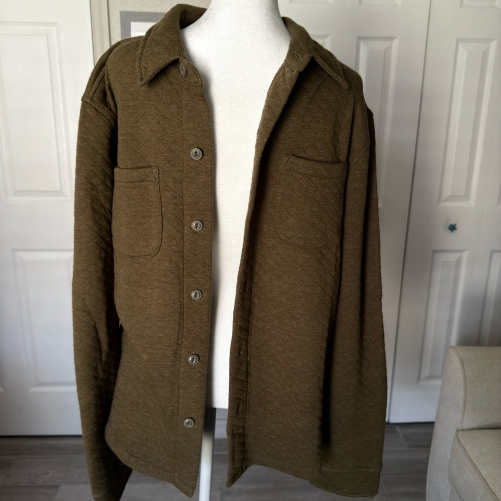 Goodfellow & Co Men's Olive Shirt Jacket